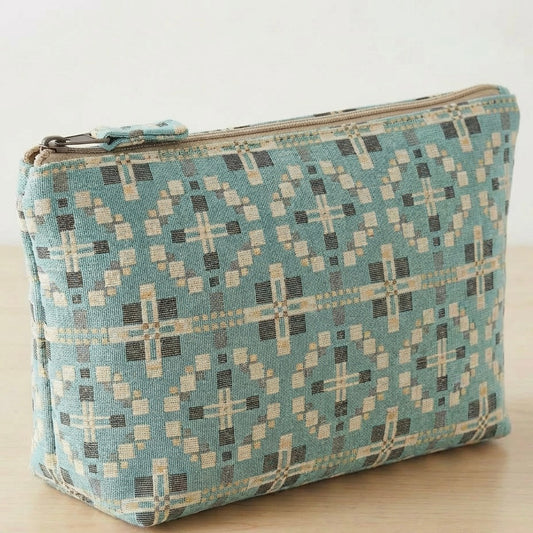 Vintage Cross Welsh Blanket Wash bag\Make up bag