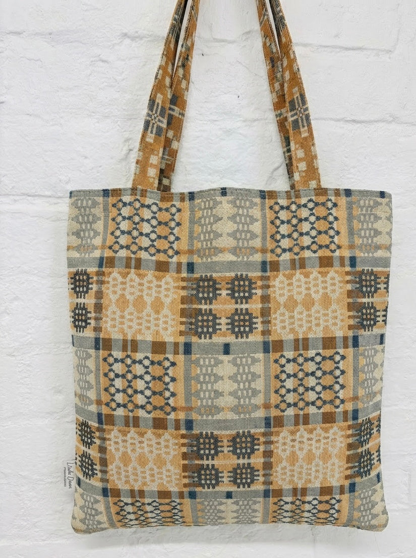 New Welsh Blanket Tote style Shopping Bag