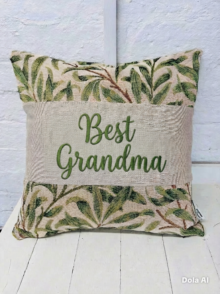 William Morris Willow Bough Tapestry Mother’s Gift, Personalised Cushion, Gift for Mum.
