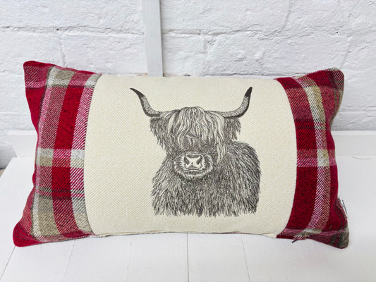 Highland Cow Cushion