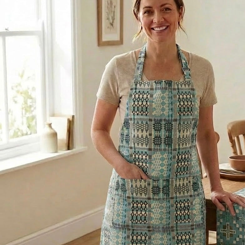 New Welsh Blanket Apron
