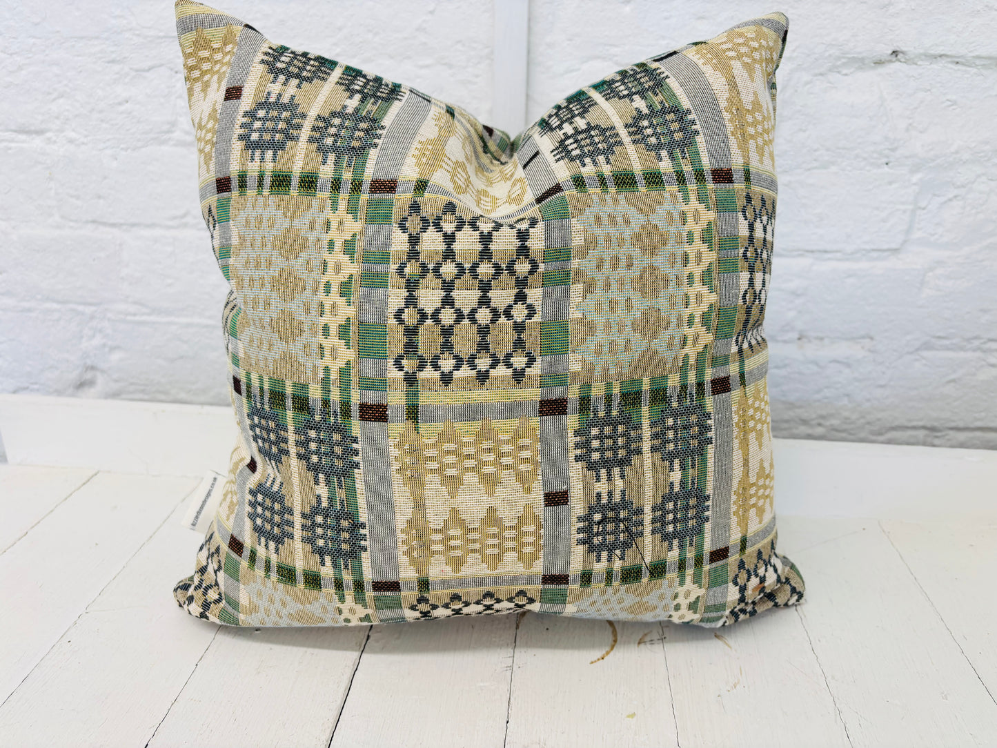 New Pastel Colours Welsh Blanket Cushion- Plain Cushion