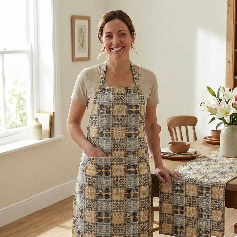 New Welsh Blanket Apron