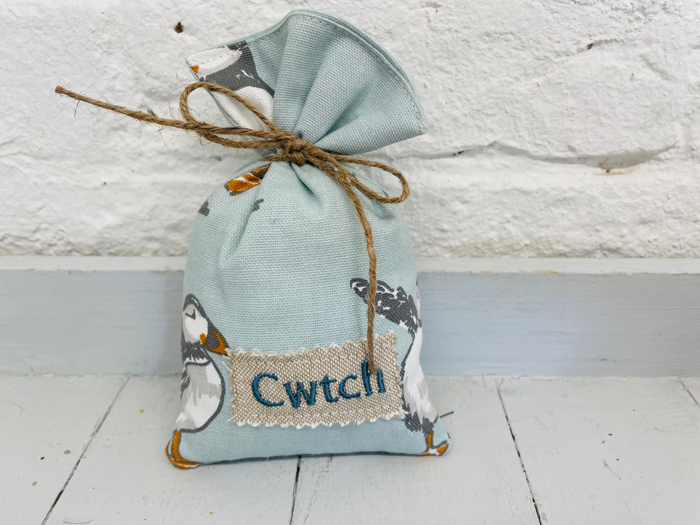 Cwtch Lavender Bag - Nautical fabrics