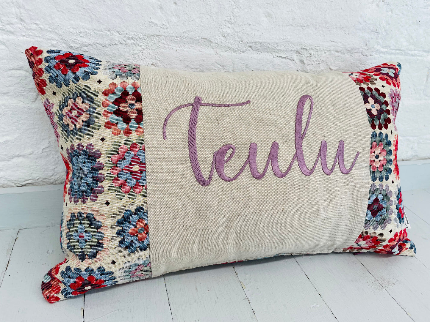 Teulu Crochet style Cushion- Teulu Cushion