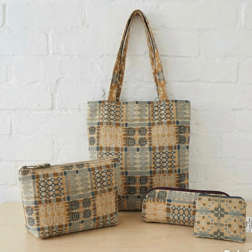 New Welsh Blanket Tote style Shopping Bag