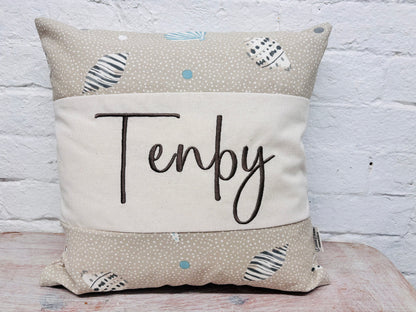 Any Place Name Square Cushion- Shell