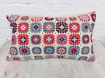 Forever Friends Crochet style Cushion-Rectangle  Cushion