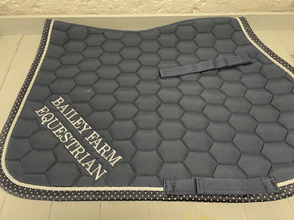 Personalised saddle pad