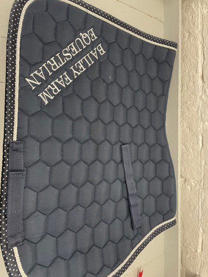 Personalised saddle pad
