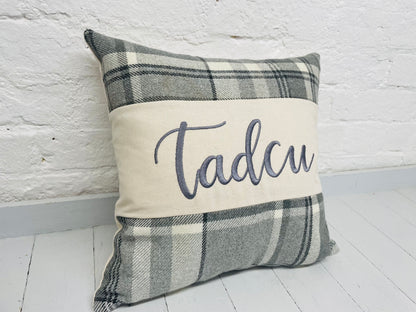 Personalised Father’s Day cushion-
