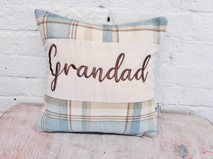 Personalised Father’s Day cushion-