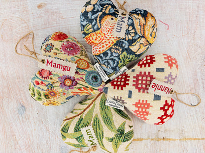 Lavender Heart - Tapestry style Heart