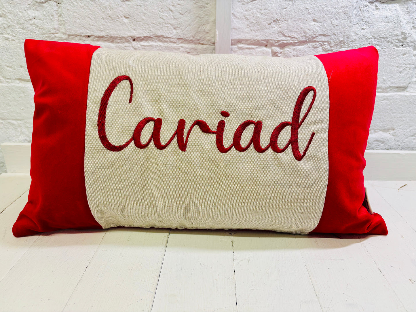 Red Velvet Cariad Cushion