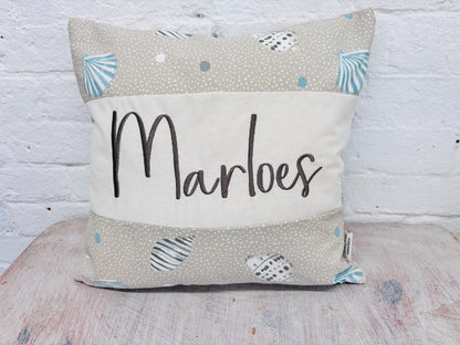 Any Place Name Square Cushion- Shell