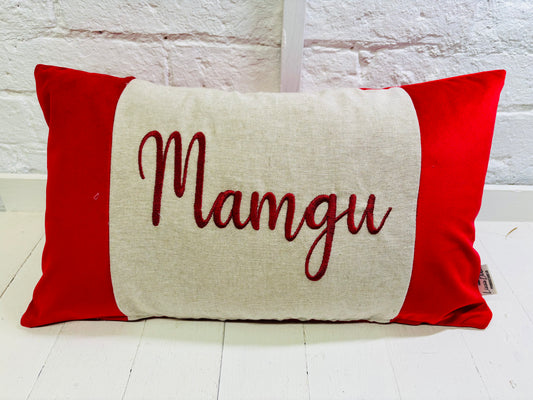 Red Velvet Mamgu Cushion