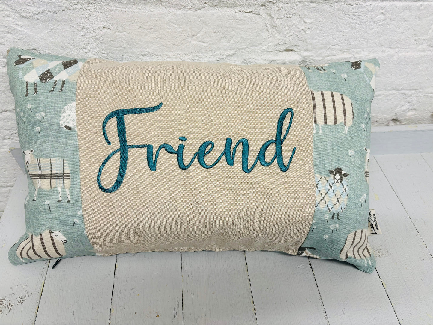 Friend Sheep long Cushion-