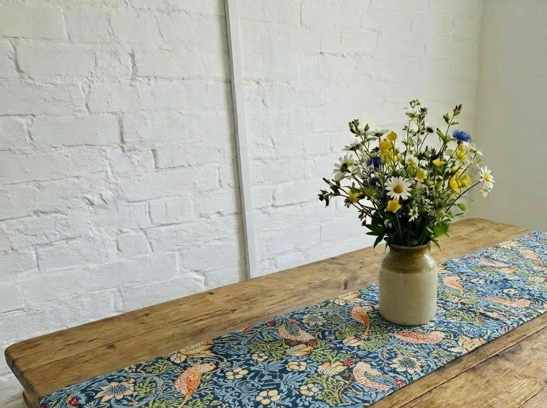 William Morris Strawberry Thief Wash bag\Make up bag
