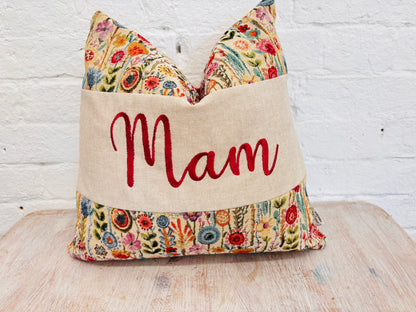 Kew Garden Gloral Tapestry Square cushionMother’s Gift, Personalised Cushion, Gift for Mum.