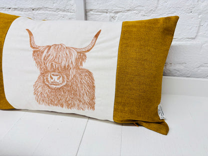 Highland Cow Cushion
