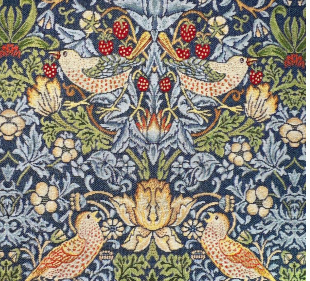 William Morris Strawberry Thief Wash bag\Make up bag