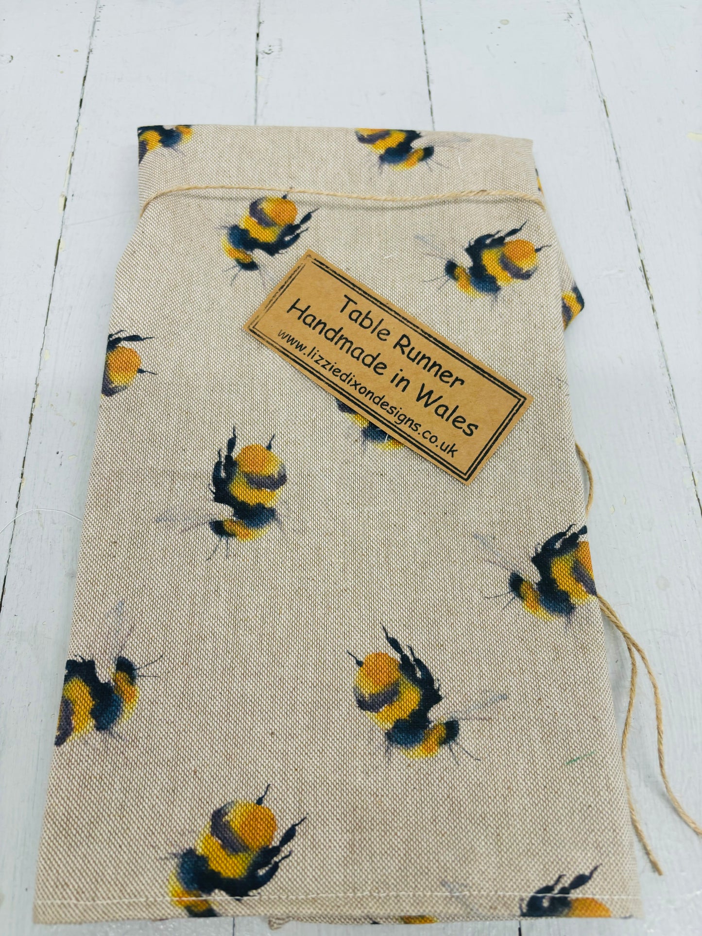 Bee Print Tea Towel