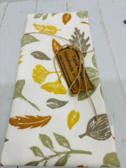Autmn Leaf fabric Table runner -3 lengths