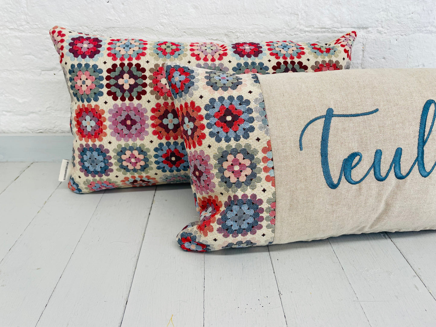 Teulu Crochet style Cushion- Teulu Cushion