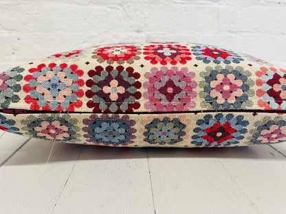 Cwtch Crochet style  Cushion- Square Cwtch Panel Cushion