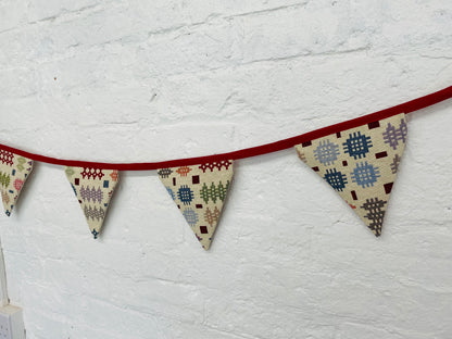 Bunting -Welsh Blanket style bunting