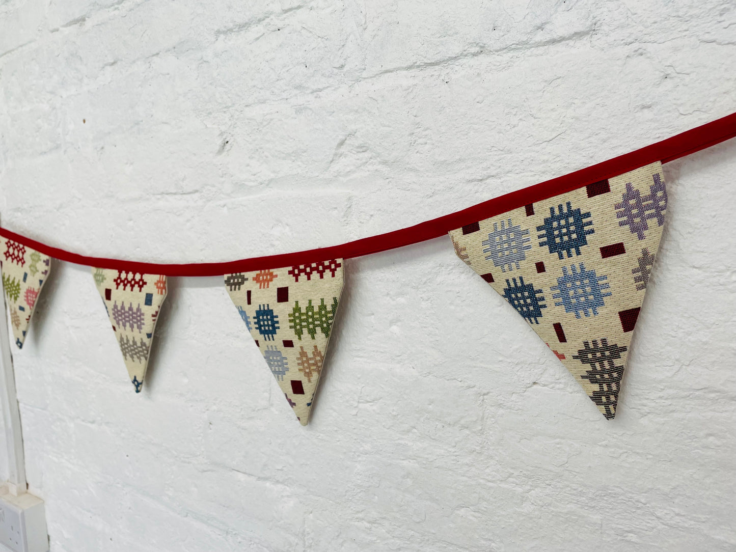 Bunting -Welsh Blanket style bunting