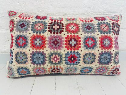 Cwtch Crochet style Cushion-Cwtch Rectangle  Cushion