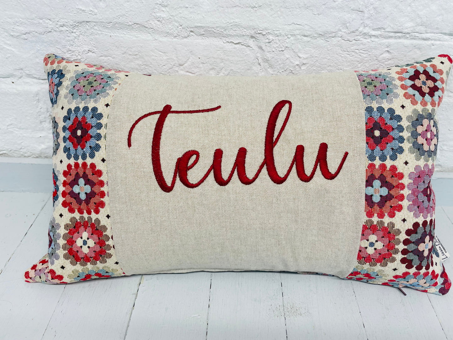 Teulu Crochet style Cushion- Teulu Cushion