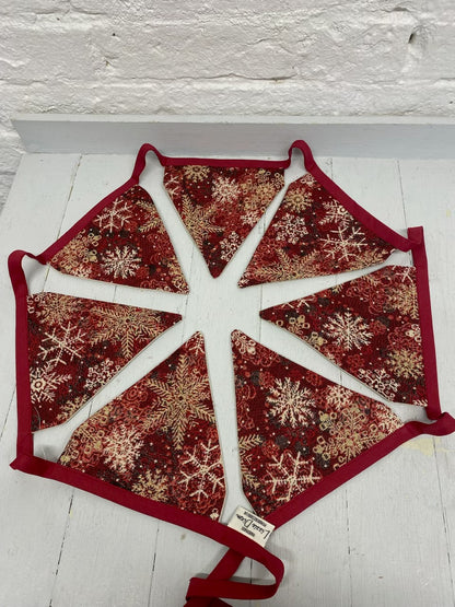 Luxe Snowflake tapestry Christmas Sack