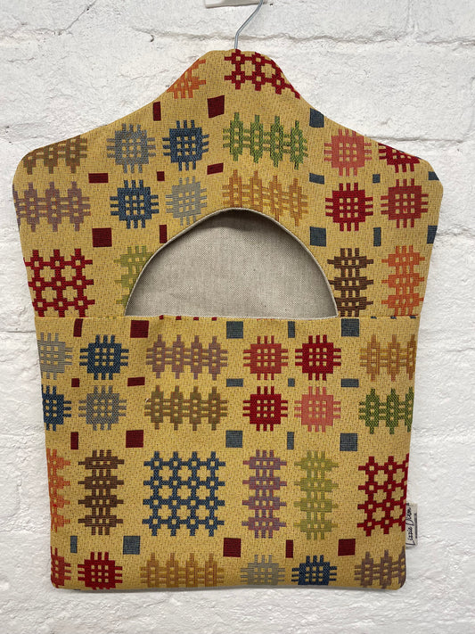 Welsh Blanket Tapestry Peg Bag