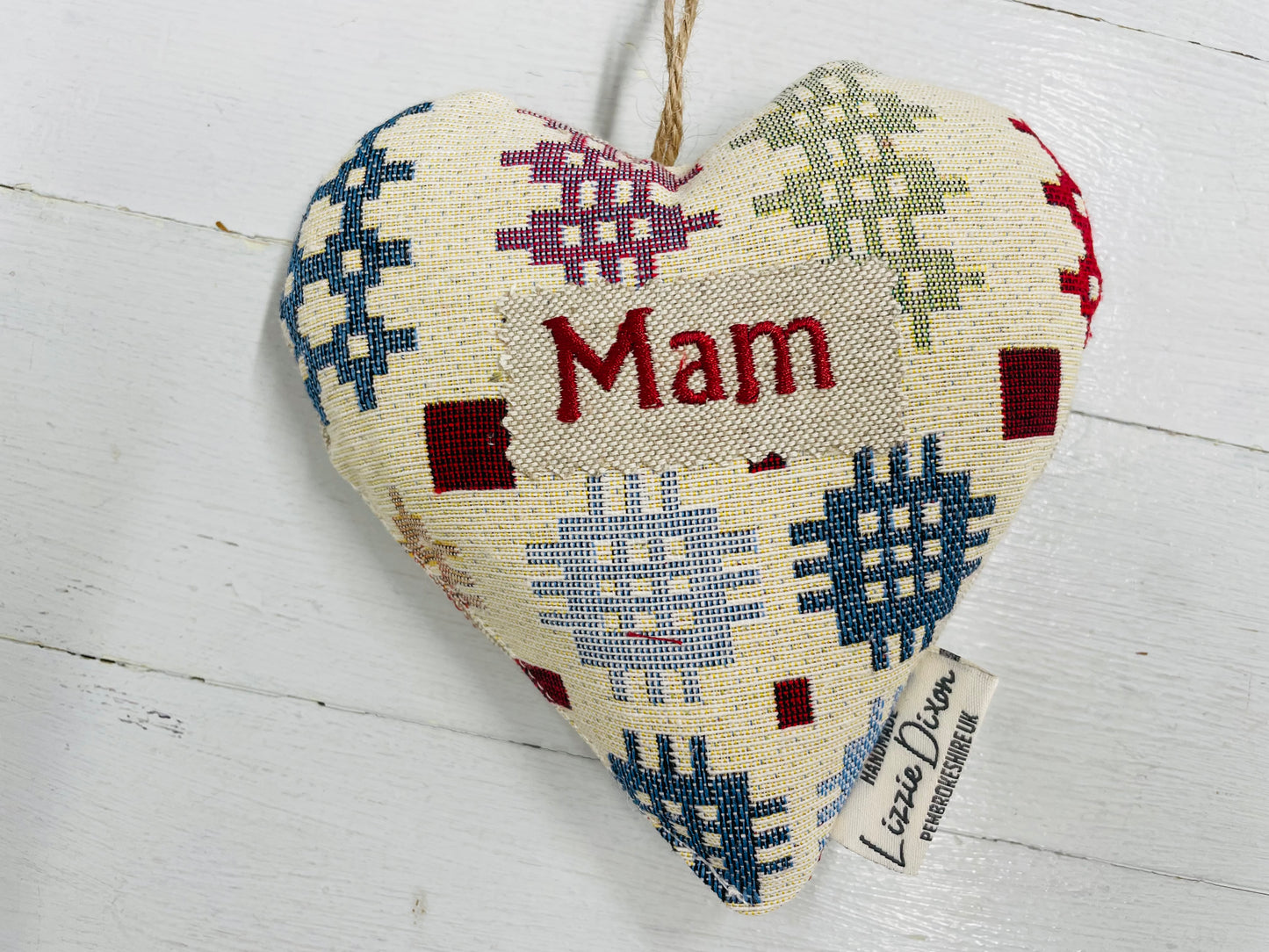 Mother’s Day  Heart - Welsh Blanket style Heart