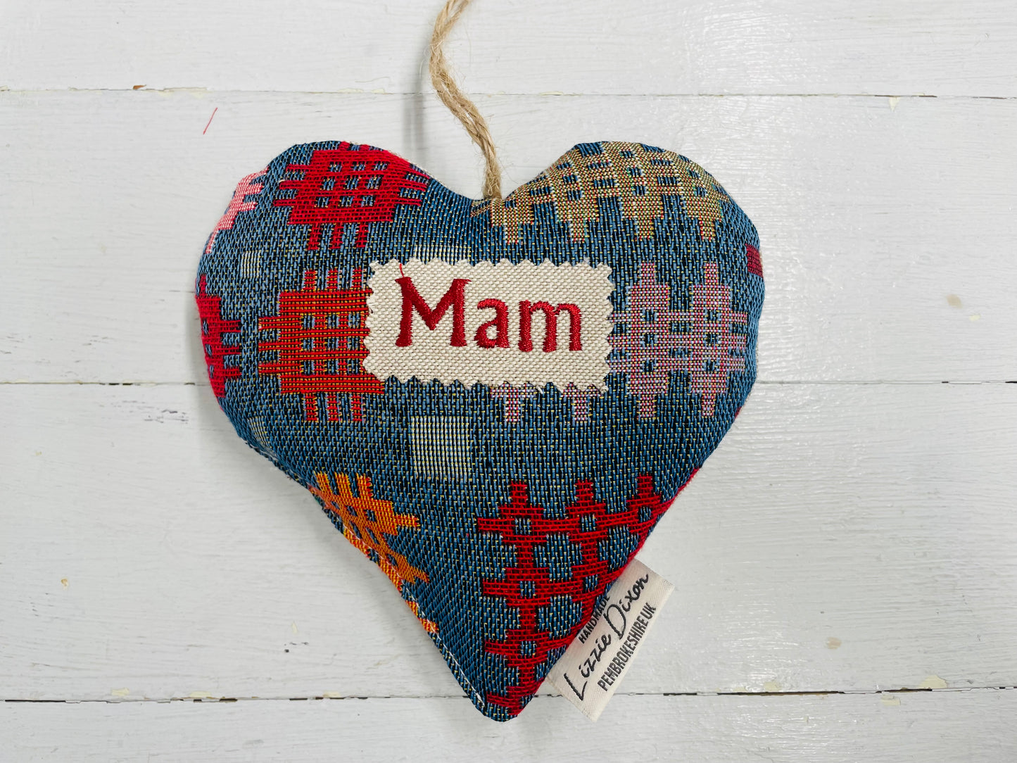 Mother’s Day  Heart - Welsh Blanket style Heart