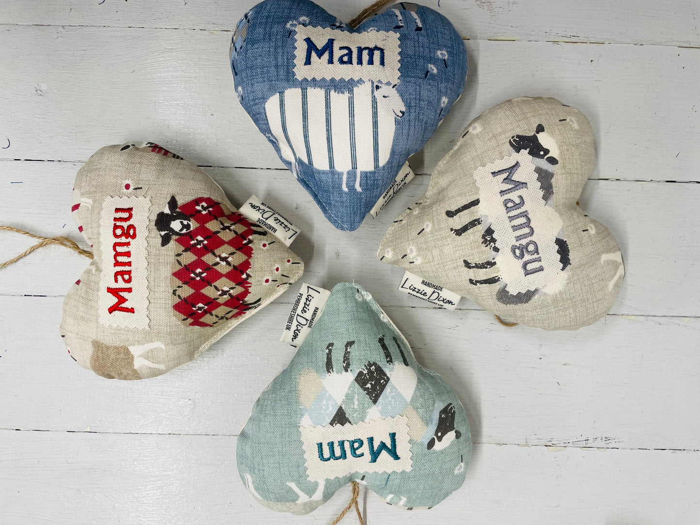 Mother’s Day  Heart - Welsh Sheep style Heart