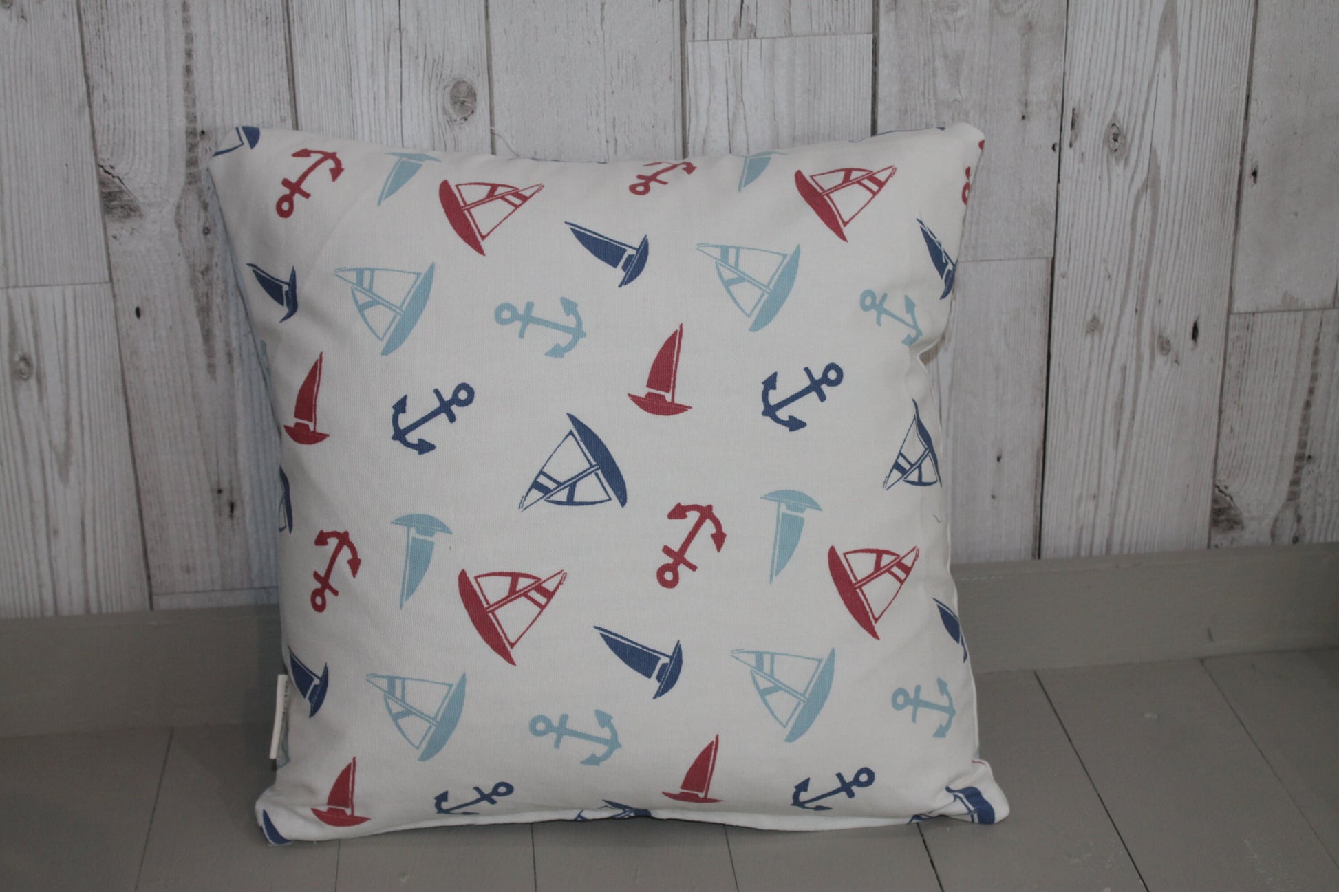 Nautical Themed Cushion Cover- 16" Square Cushion Best friends quote - Throw Cushion-Scatter Cushion Sofa Cushion