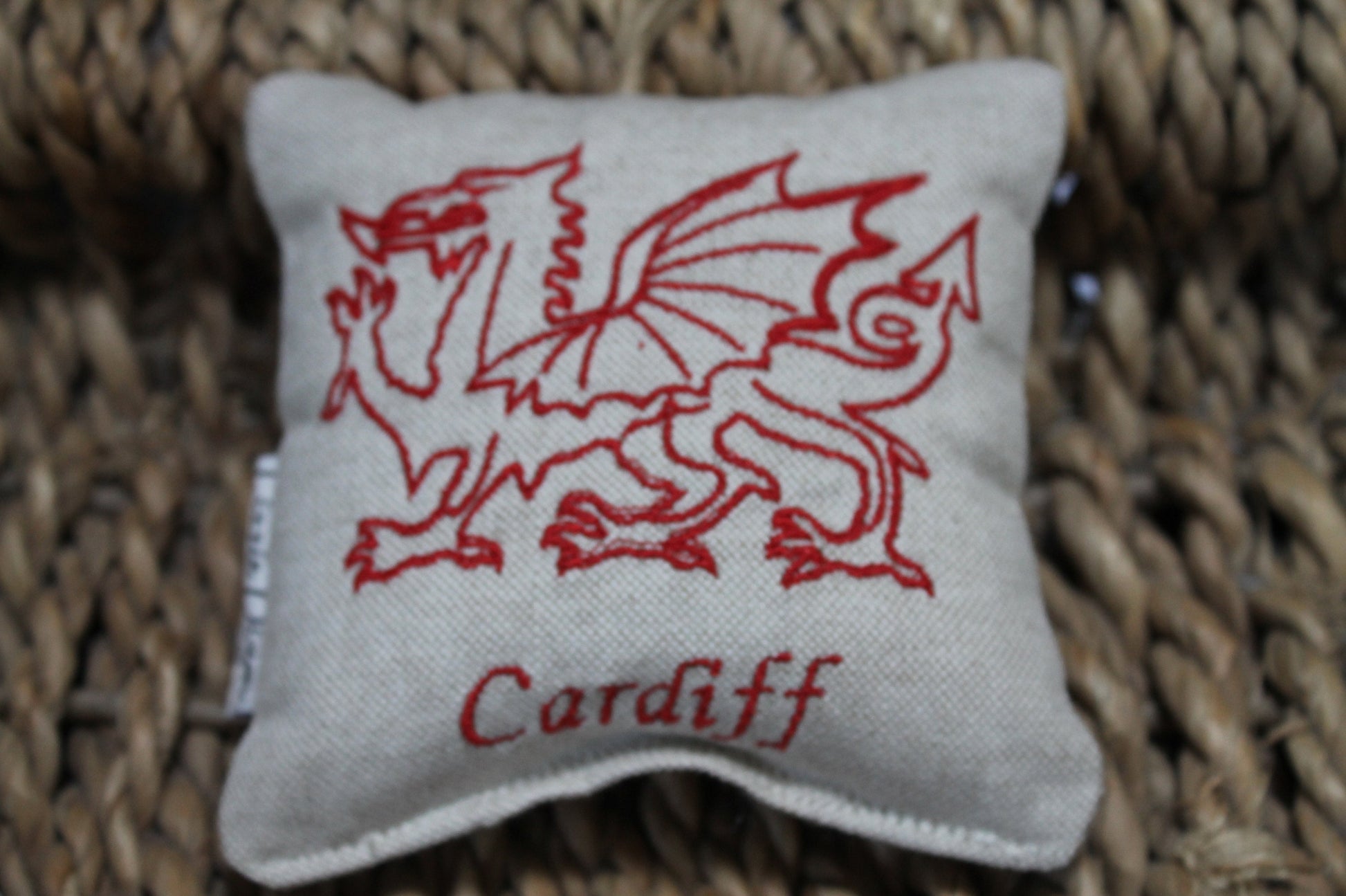 Welsh Dragon Hanging Decoration -Lavender Hanging decoration -Personalised welsh gift -Cymru Gift