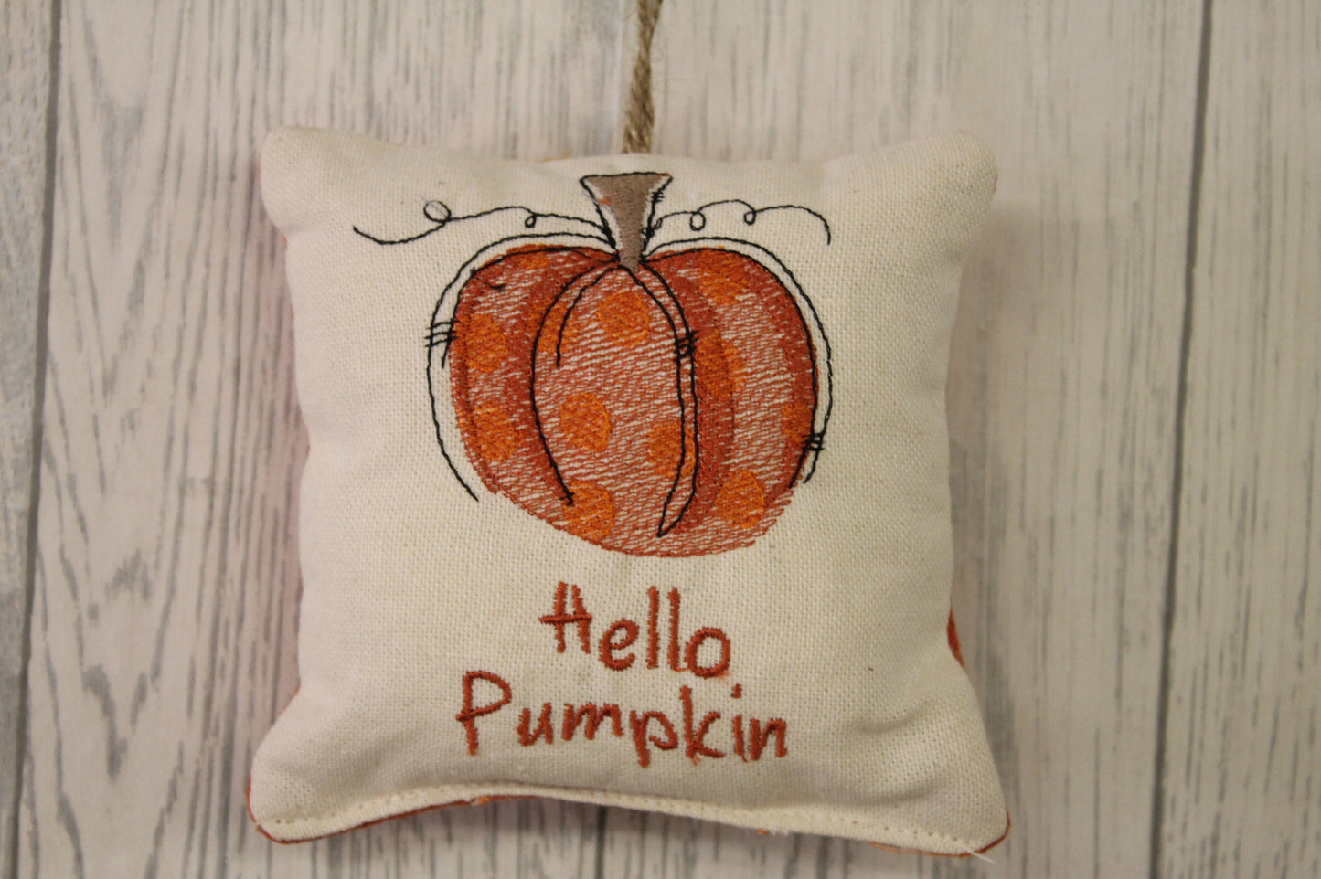 Hello Pumpkin Autumn Hanging Decoration-Autumn Decoration-Pumpkin Decoration