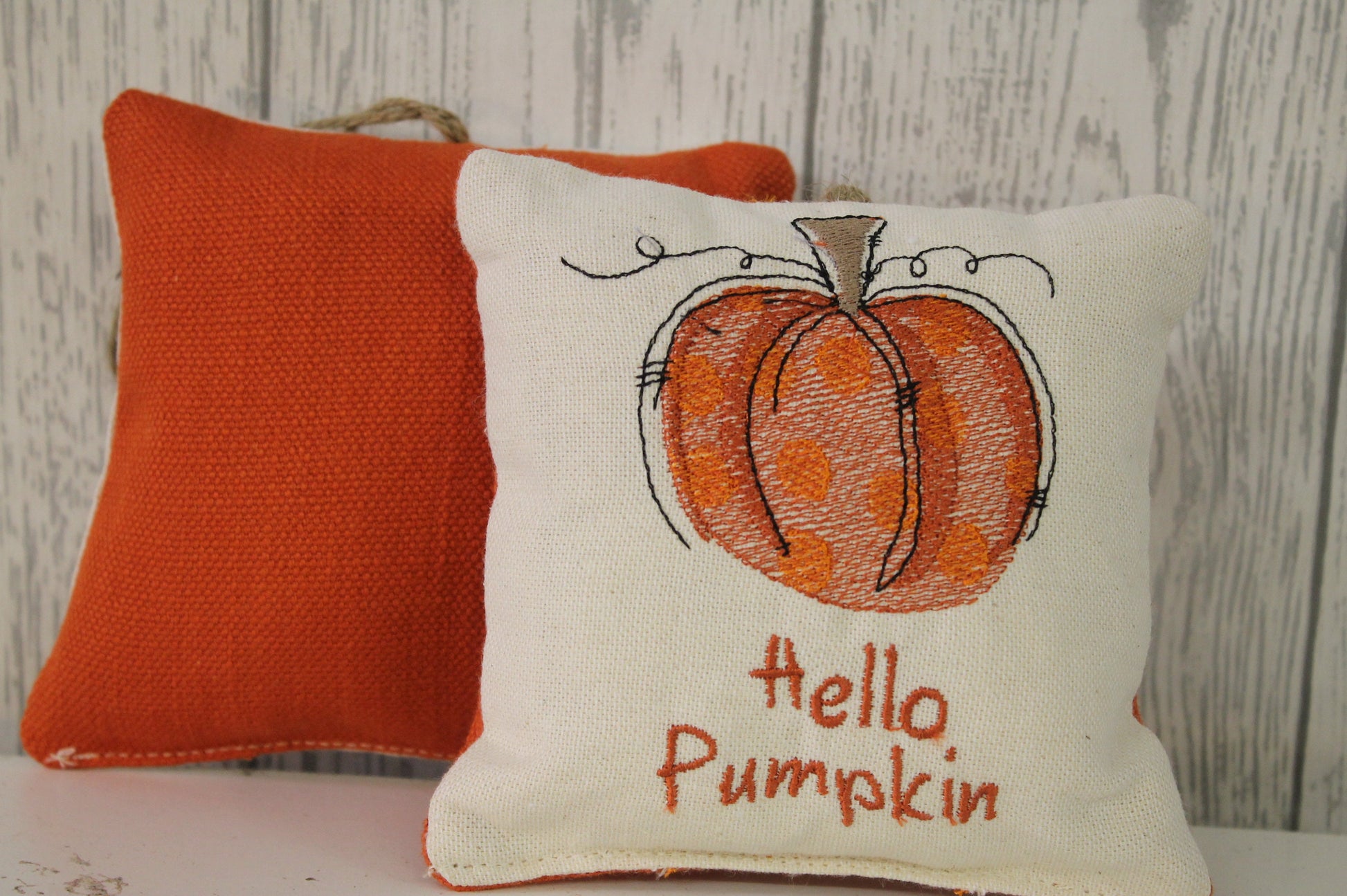 Hello Pumpkin Autumn Hanging Decoration-Autumn Decoration-Pumpkin Decoration