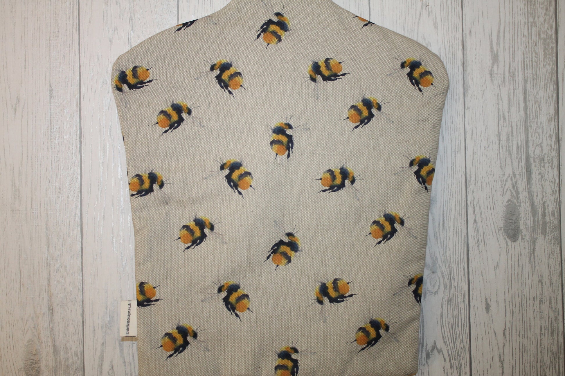 Peg bag- Bumble Bee Fabric Peg Bag with hanger. handmade clothes peg bag