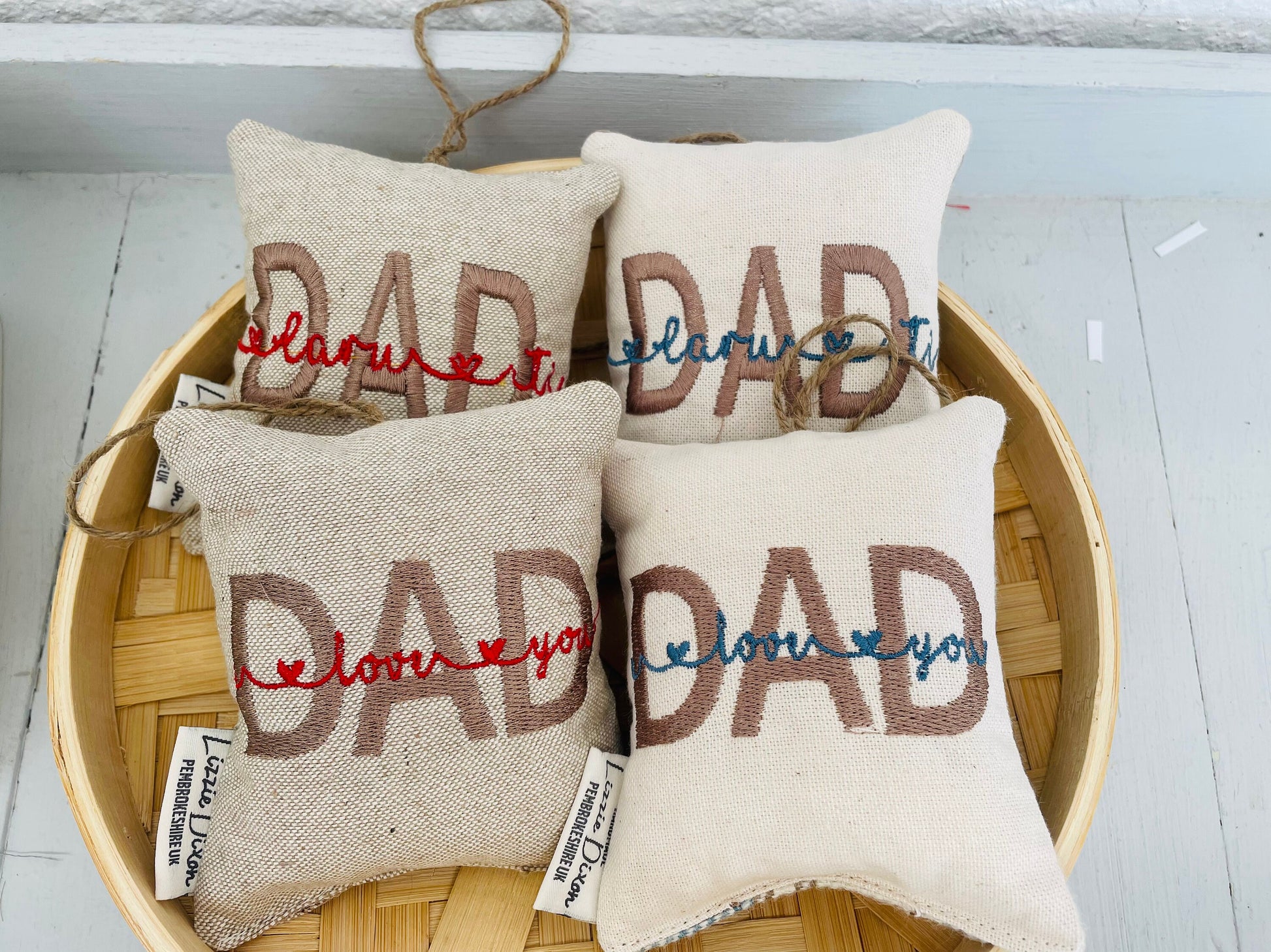 Father's Day Gift-Personalised father's Day present. fathers day hanging decoration-personalised welsh gift-King Daddy