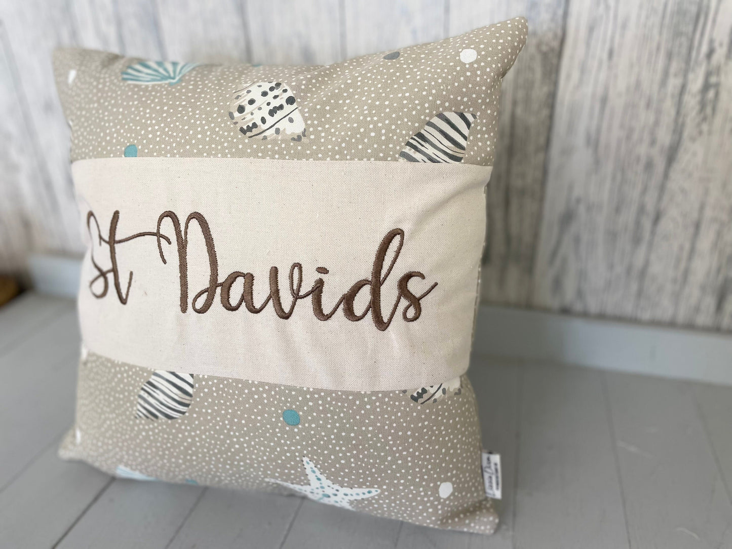 Personalise Nautical themed Location Cushion