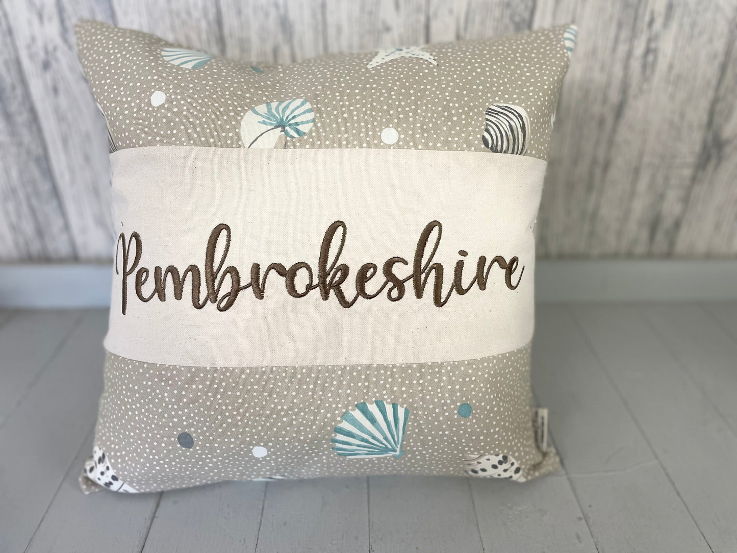 Personalise Nautical themed Location Cushion