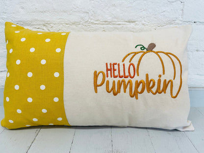 Hello Pumpkin Panel Cushion