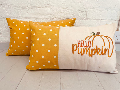 Hello Pumpkin Panel Cushion