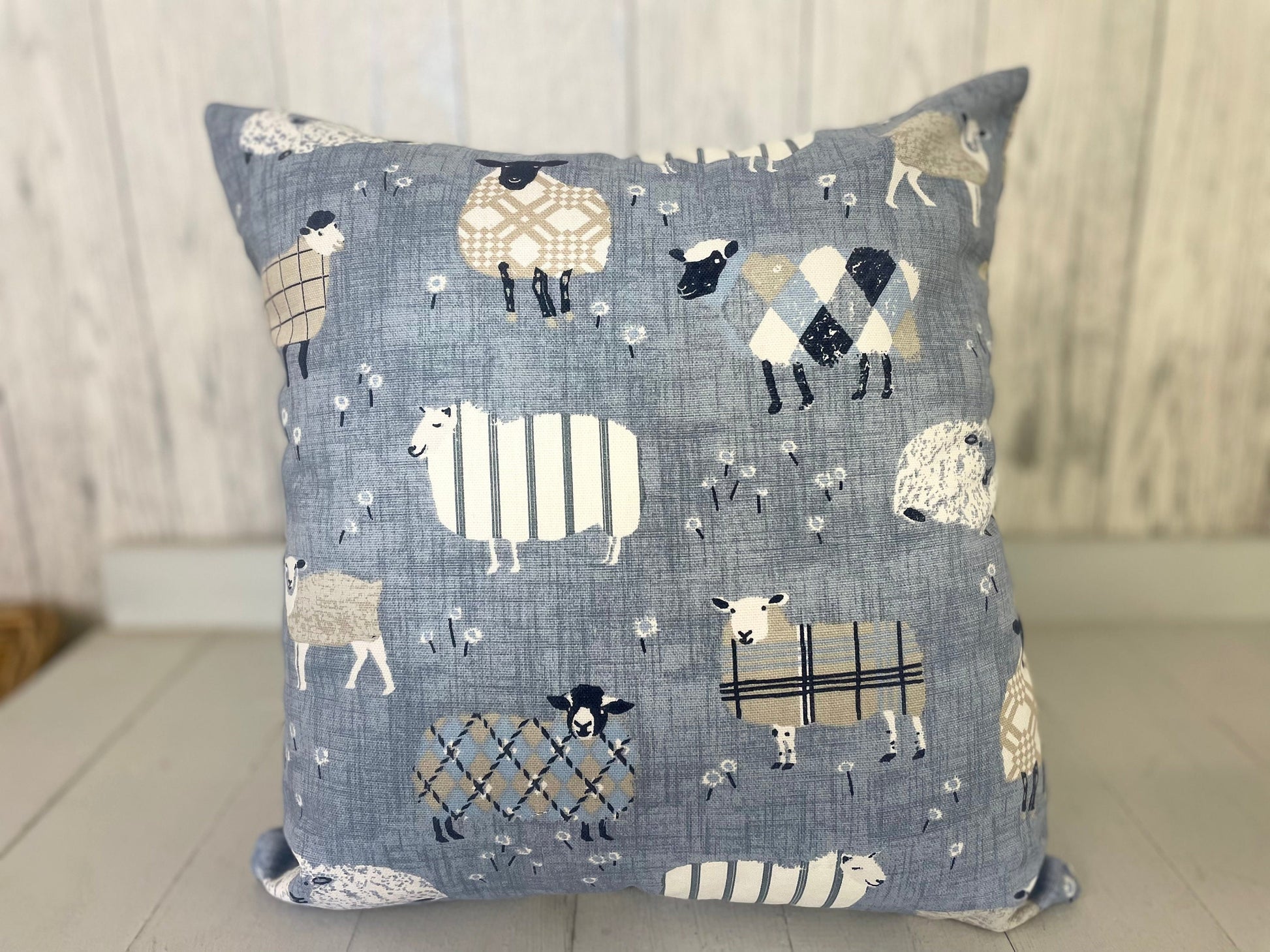 16&quot; Sheep Cushion 4 Colours