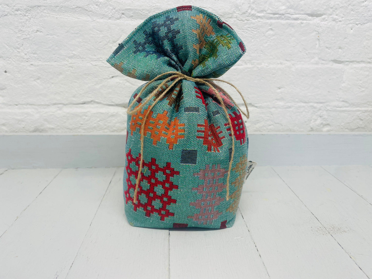 Welsh Blanket Tapestry Door Stop cartref